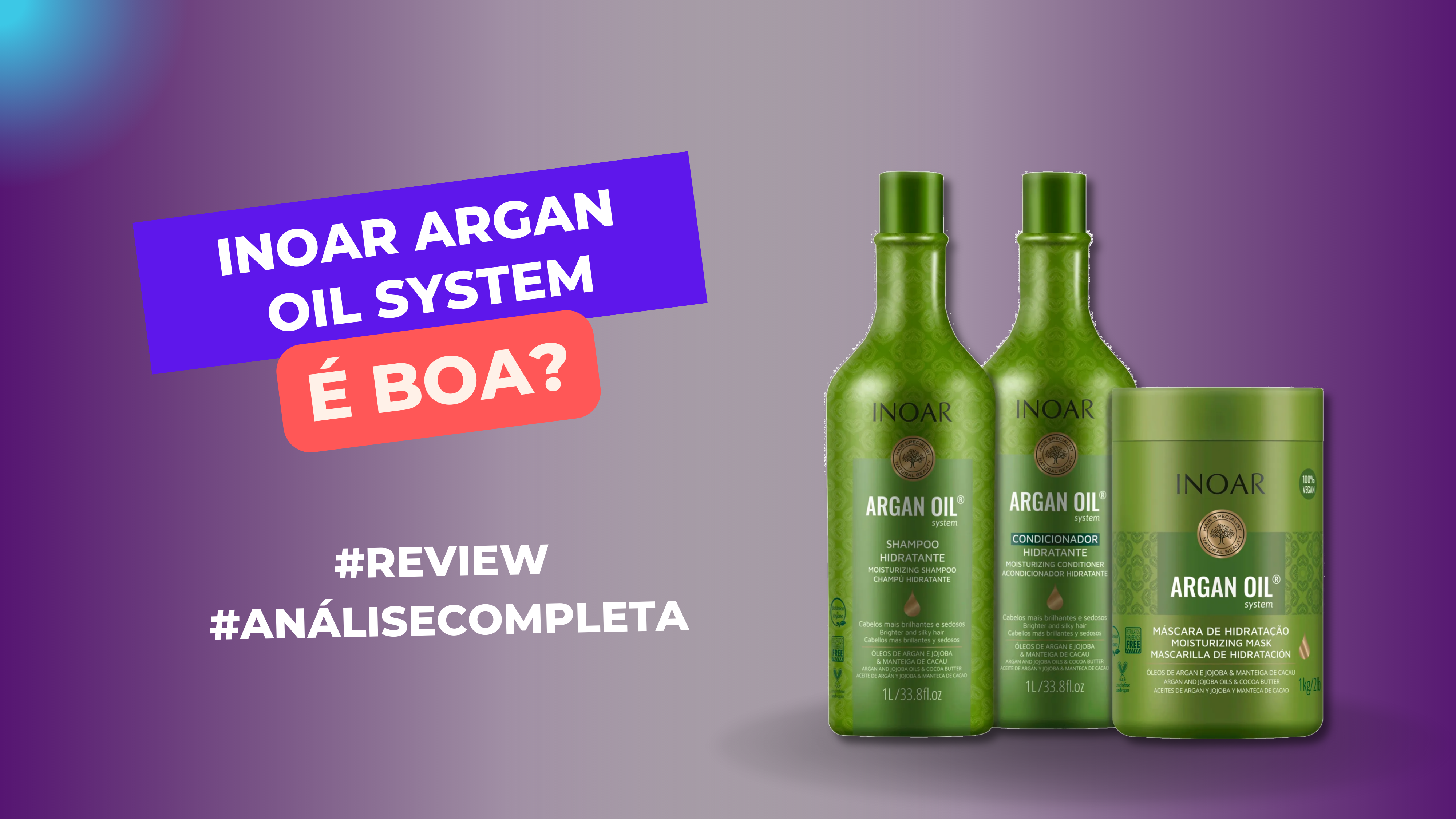 Imagem com Inoar Argan Oil System