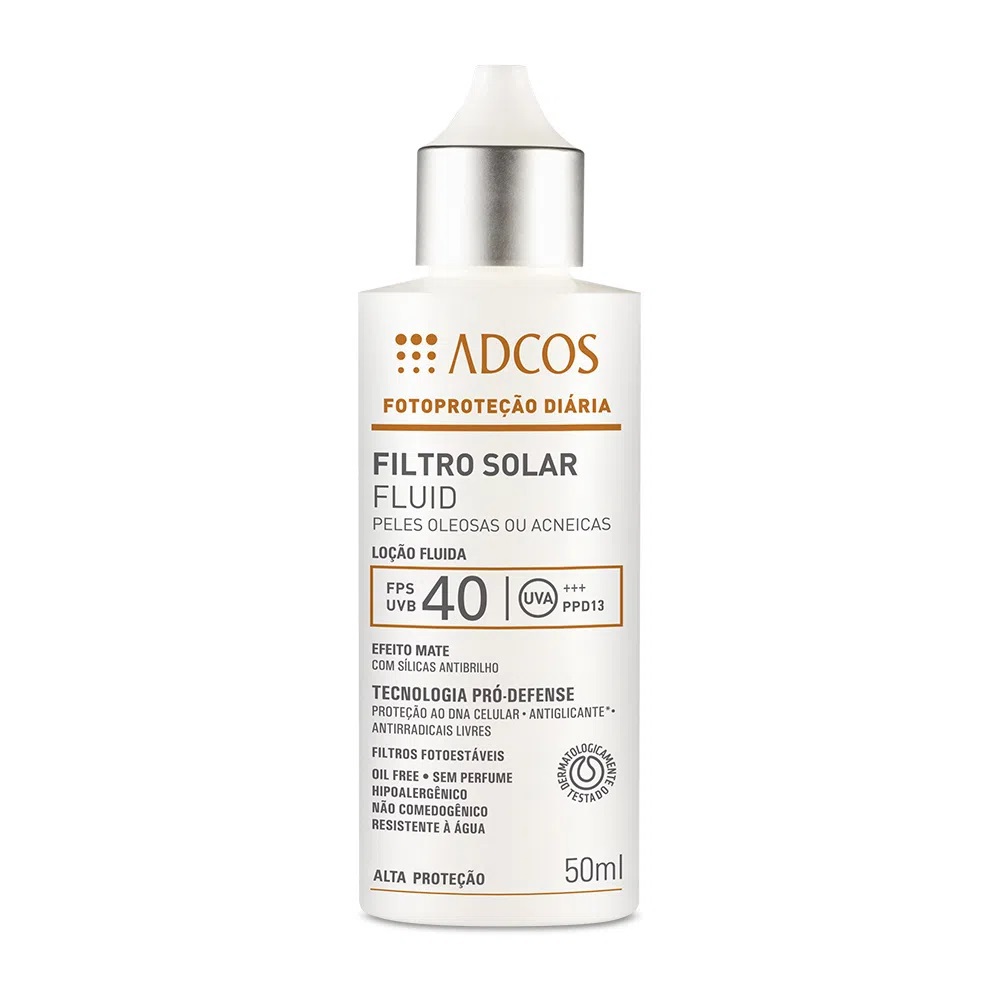 Filtro Solar Fluid - Adcos