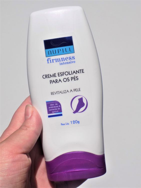 Imagem Com Creme Esfoliante Para Pés