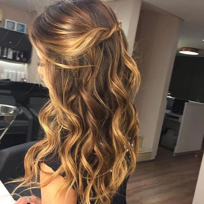 Imagem Com Penteado Para Formatura Solto