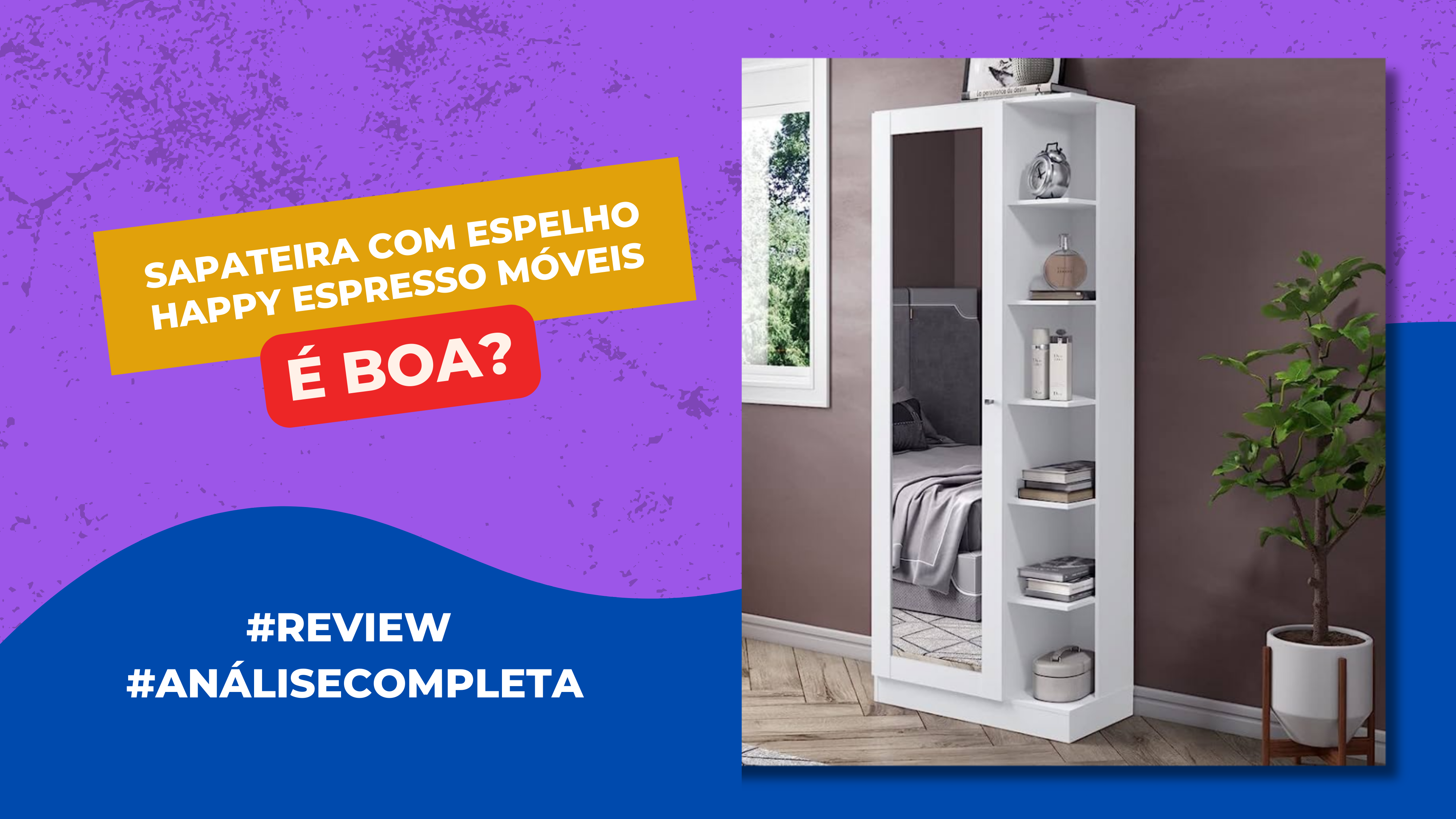 Imagem com Sapateira com Espelho Happy Espresso Móveis é boa