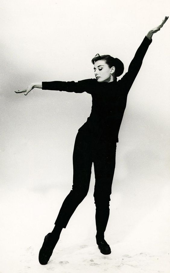 Imagem com Audrey Hepburn em Funny Face