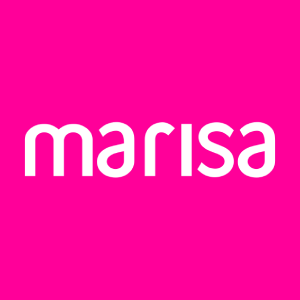 Logo oficial do site Marisa