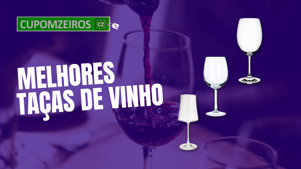 TOP 5: Melhores Taças de Vinho do Mercado! Confira!