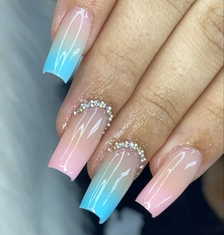 Imagem Com Unhas Para Chá Revelação Em Gel