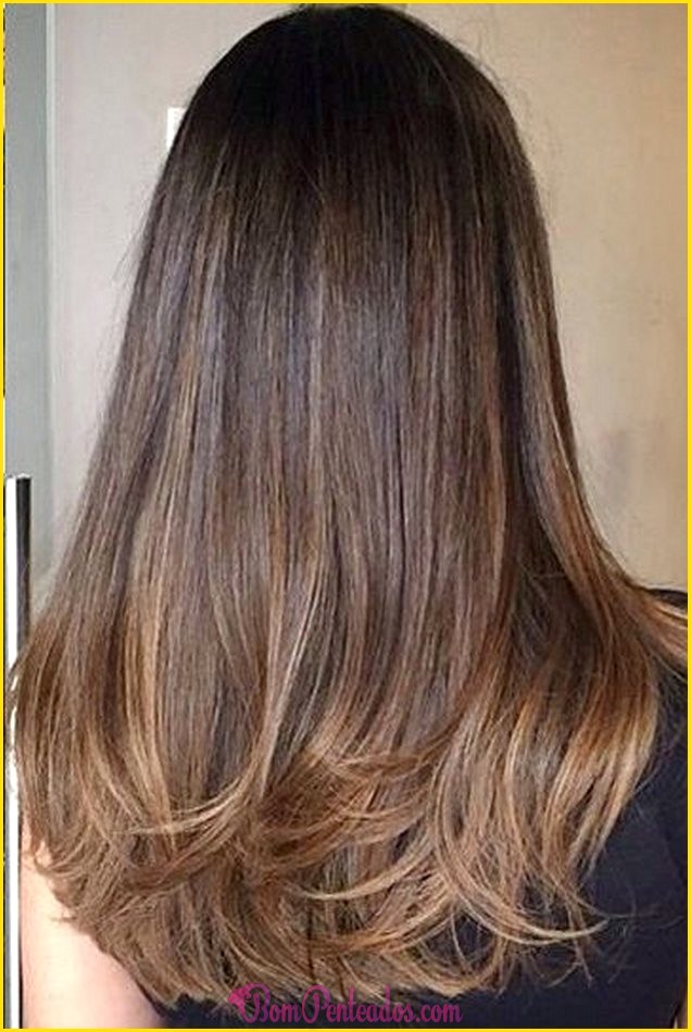 Imagem com Morena Iluminada Café em cabelos escovados