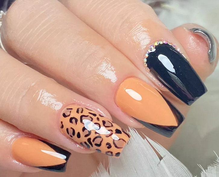 Imagem Com Jelly Nails Animal Print