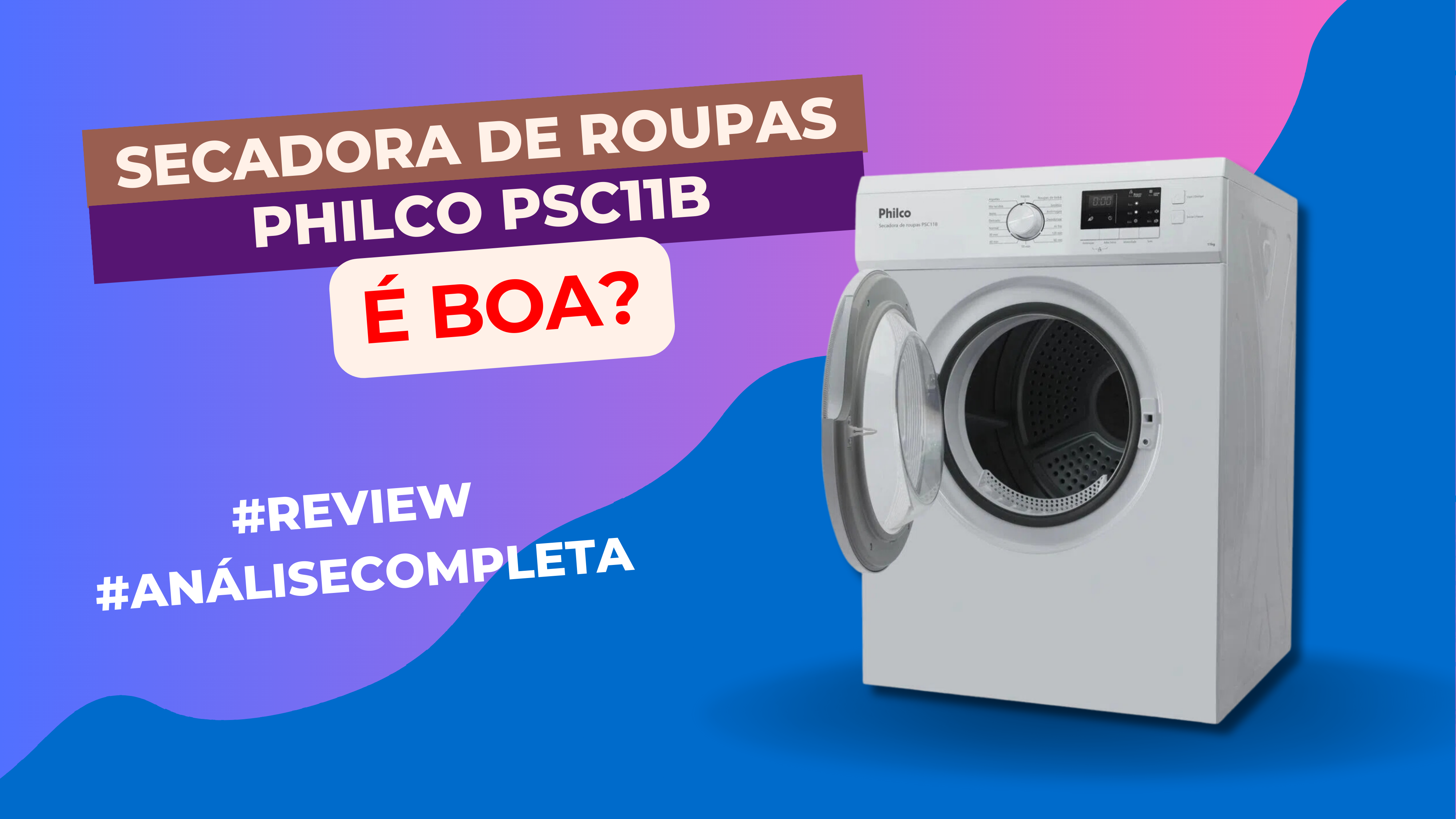 Secadora de Roupas Philco PSC11B