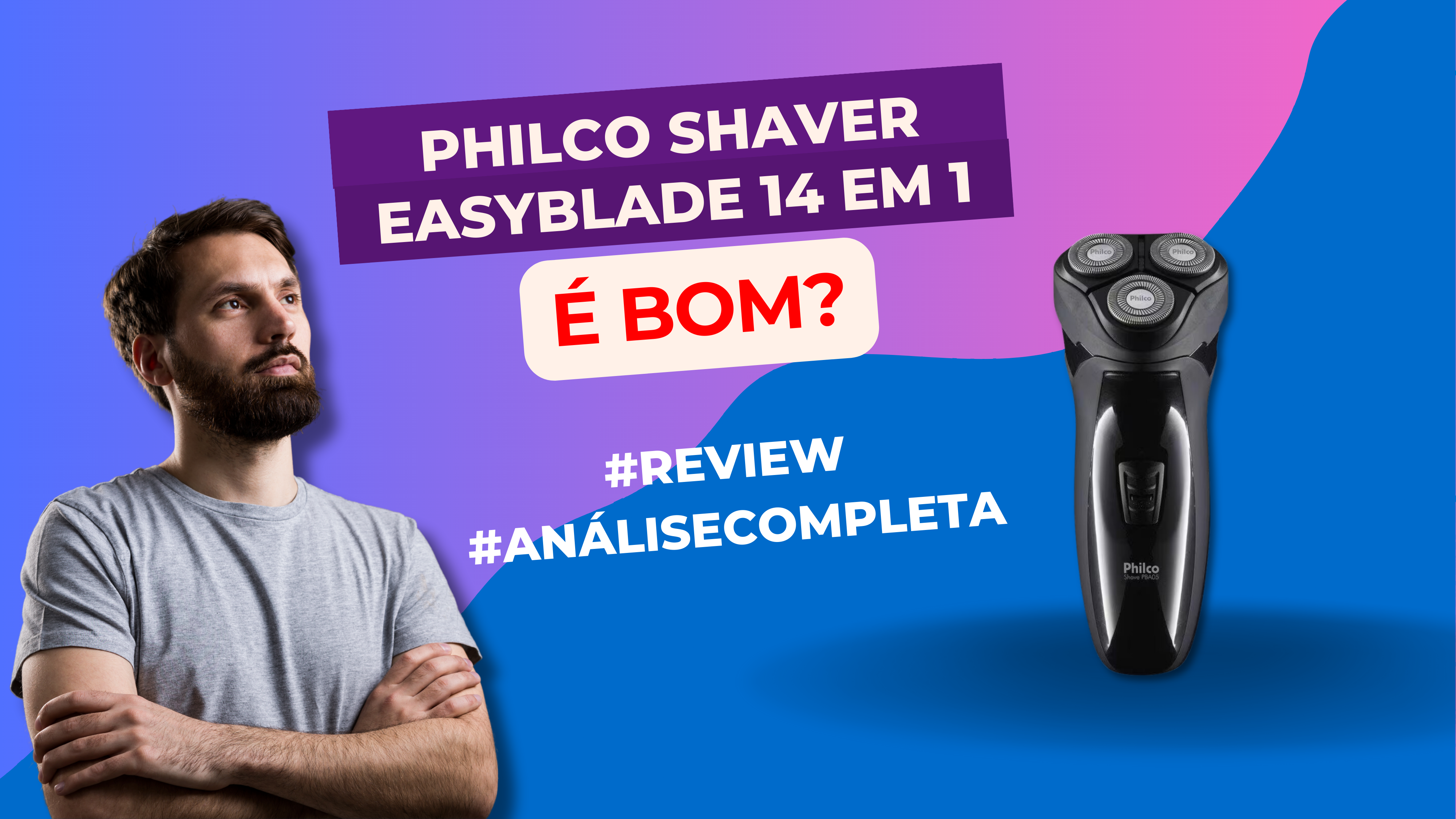 Philco Shaver easyblade 14 em 1