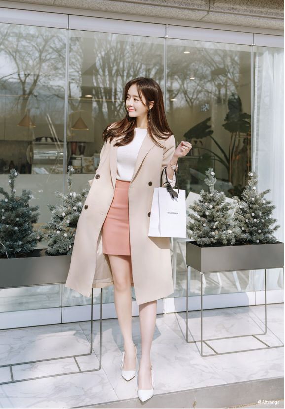 Imagem Com Look Coreano Com Blazer