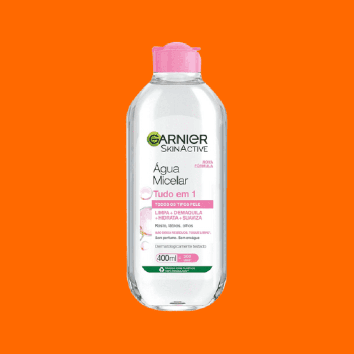 Melhores Águas Micelares: Água Micelar Garnier Skinactive Tudo Em 1, 400Ml - Garnier Quais As Melhores Águas Micelares? Confira O Top 10!
