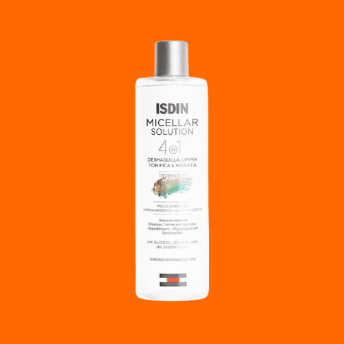 Melhores Águas Micelares: Água Micelar 4 Em 1Micellar Solution - Isdin Água Micelar 4 Em 1Micellar Solution - Isdin