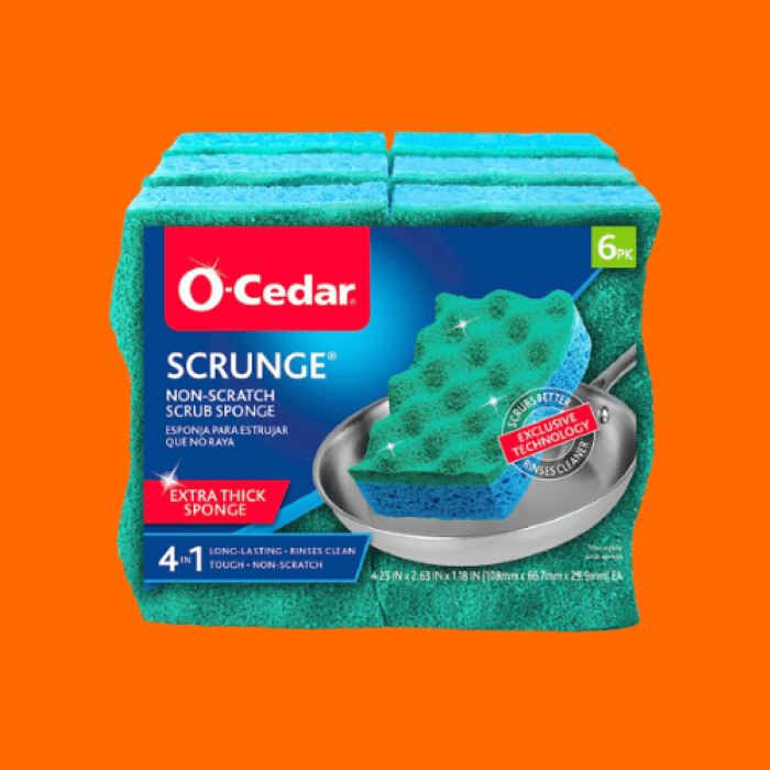 Esponja De Limpeza Multiuso Scrunge - O-Cedar Esponja De Limpeza Multiuso Scrunge - O-Cedar