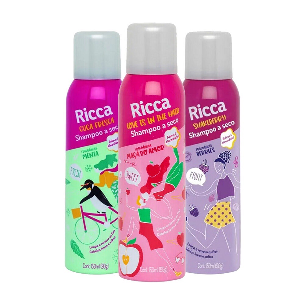 Shampoo A Seco Ricca