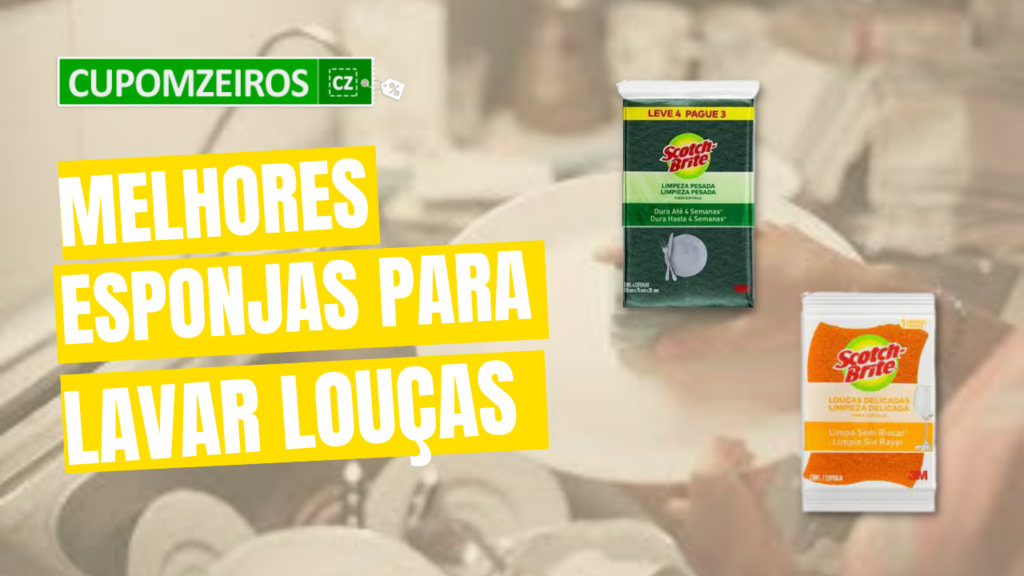 TOP 7: Melhores Esponjas Para Lavar Louças do Mercado! Veja!