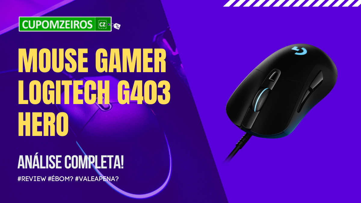 Logitech G403 Hero é bom?