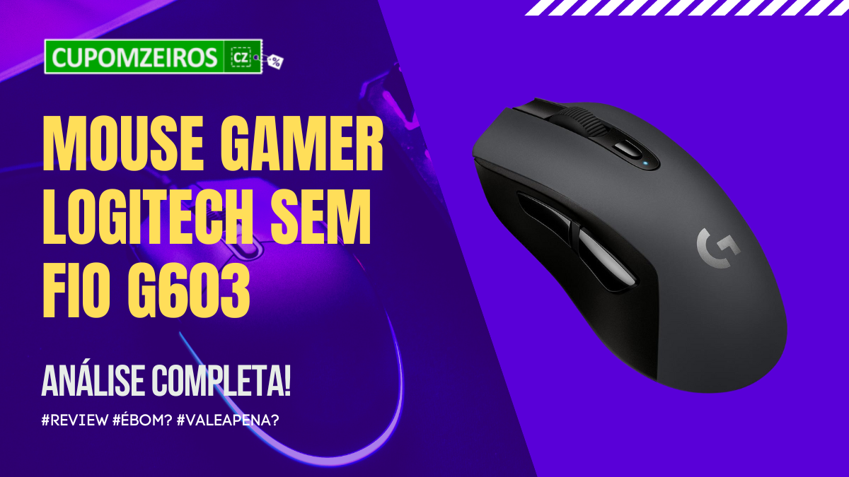 Logitech sem fio G603 é bom? Vale a pena? #Review