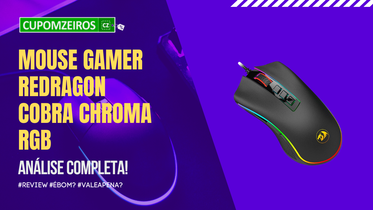 Redragon Cobra Chroma RGB é bom? Vale a pena? #Review