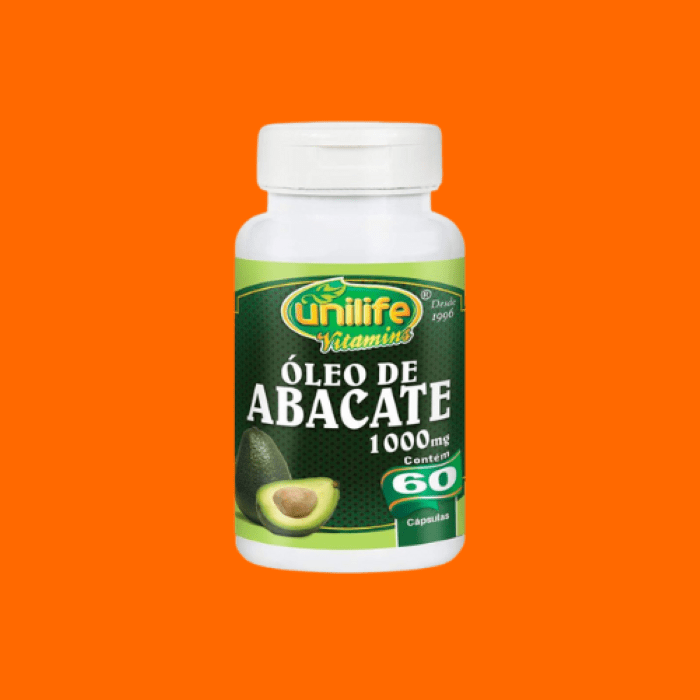 Óleo De Abacate - 60 Cápsulas - Unilife