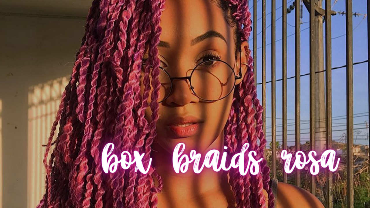 box braids rosa