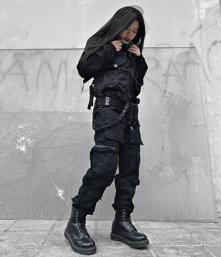 Imagem Com Estilo Techwear Com Colete