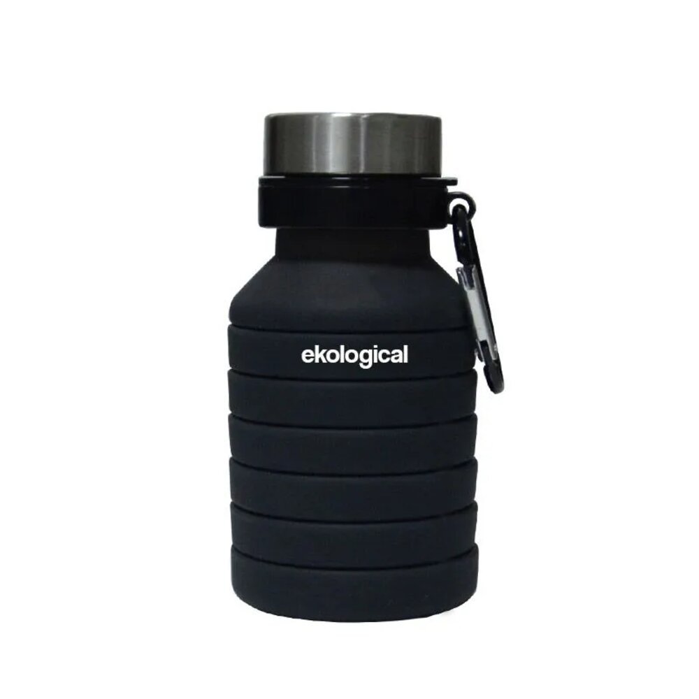 Garrafa Retrátil De Silicone Bpa Free