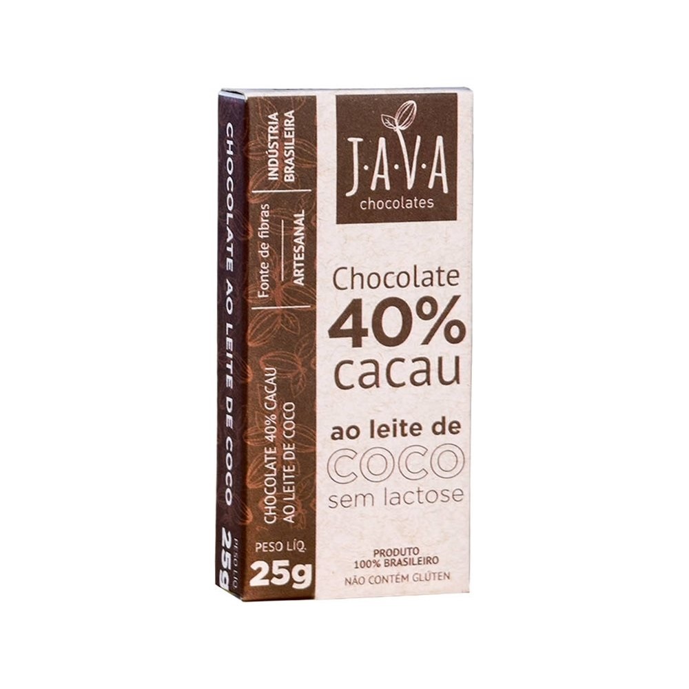 Java Chocolate 40% Cacau 