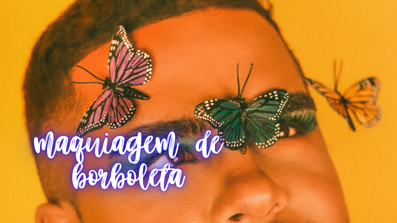 maquiagem de borboleta