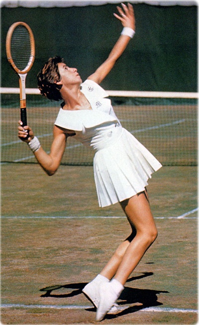 Imagem Com Maria Esther Bueno Em Quadra