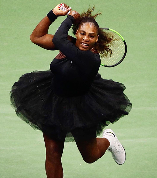 Imagem Com Serena Williams Com Tutu De Balé