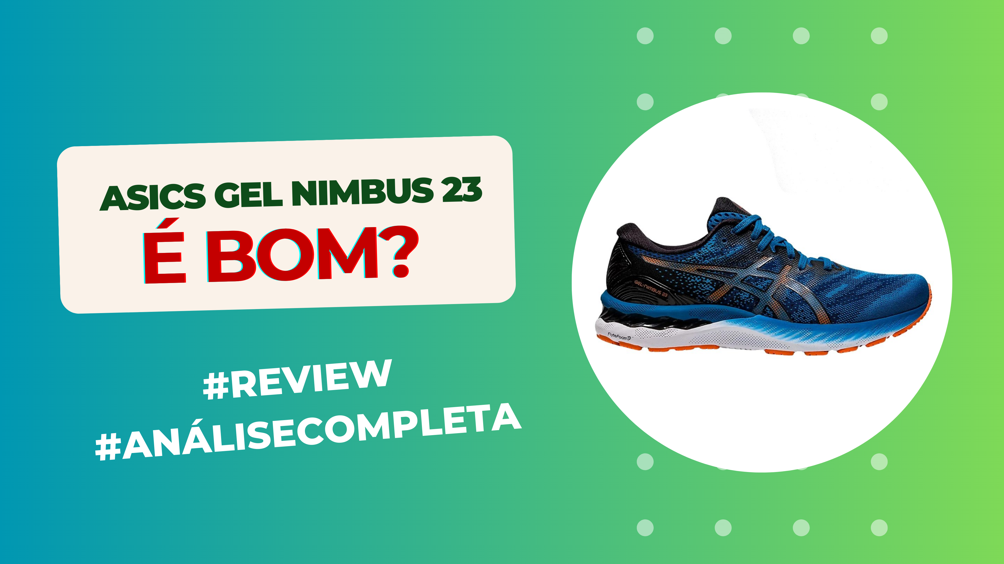 Imagem com Asics Gel Nimbus 23