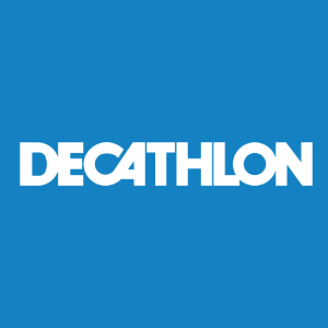 Logo oficial do site Decathlon