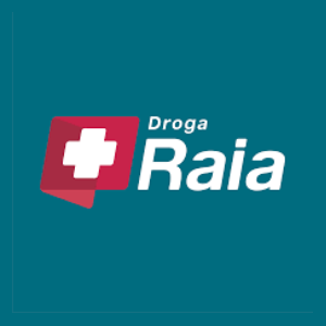 Logo oficial do site Droga Raia