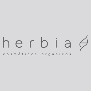 Logo oficial do site Herbia Cosméticos Orgânicos