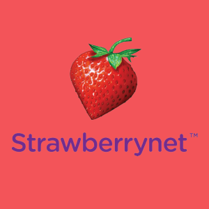 Logo oficial do site Strawberrynet