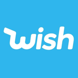 Logo oficial do site Wish