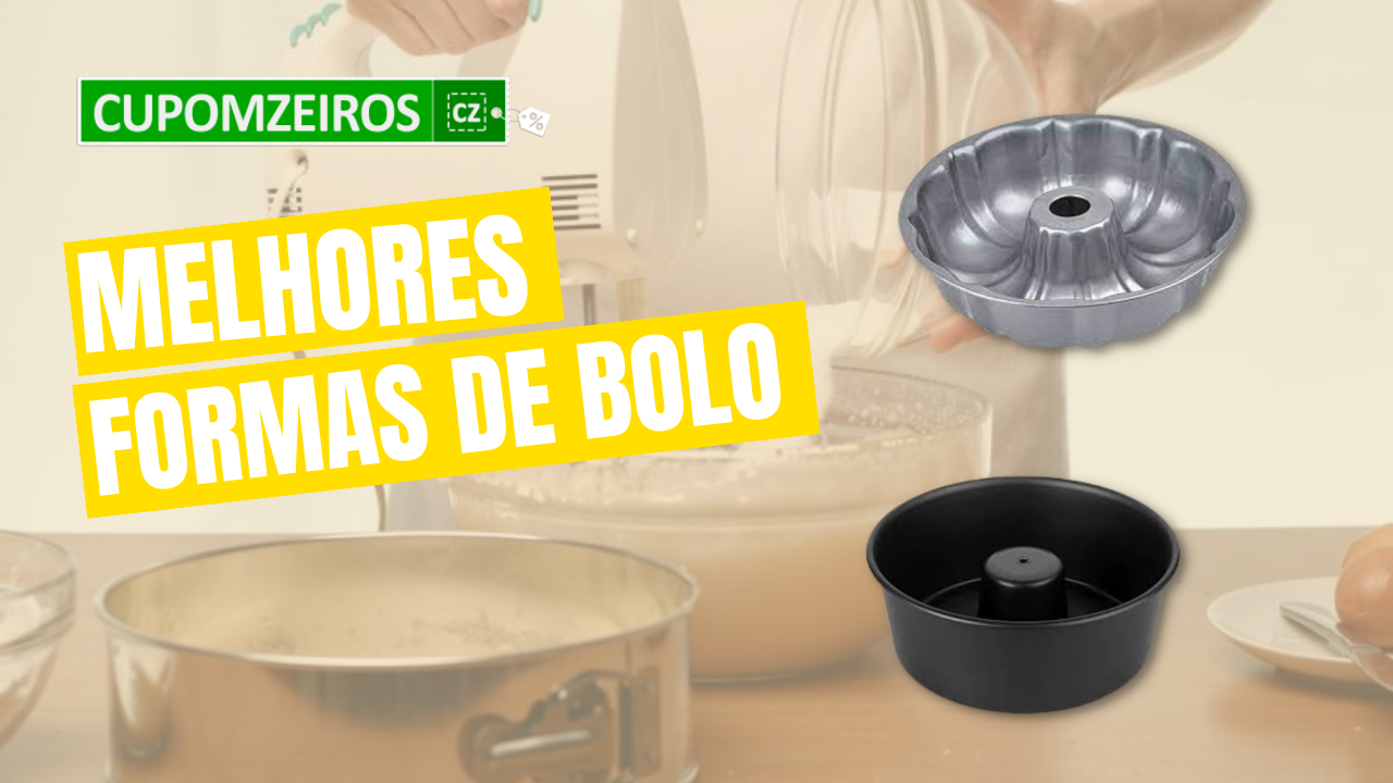 Quais as Melhores Formas de Bolo? Confira o TOP 5!