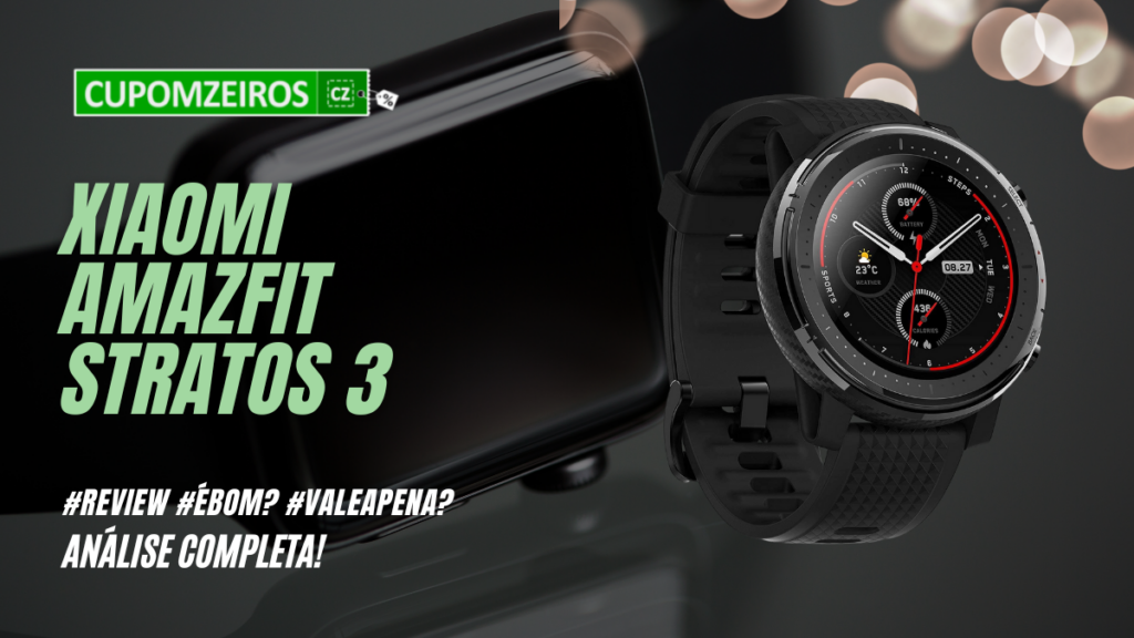 Xiaomi Amazfit Stratos 3 é bom? Vale a pena? #Review