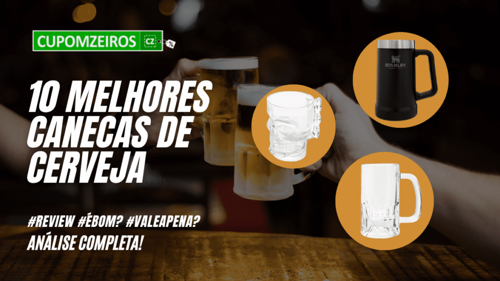 TOP 5: Melhores Canecas de Cerveja P/ Você Tomar uma Gelada! Veja!