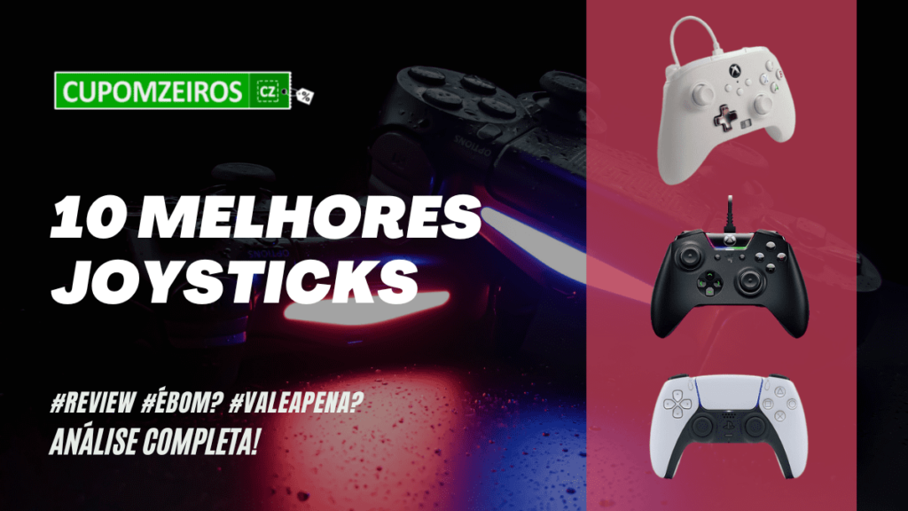 Os 07 melhores joysticks para quem curte jogar videogame