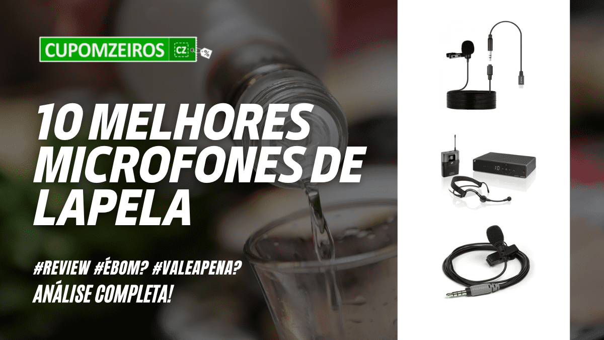 TOP 6: Melhores Microfones de Lapela! Veja as Opções!
