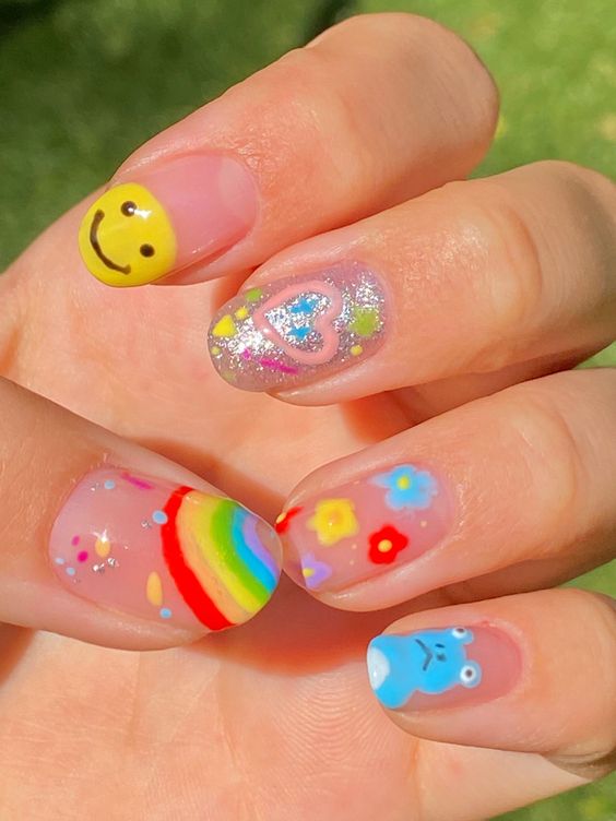 Imagem Com Unhas Kidcore 