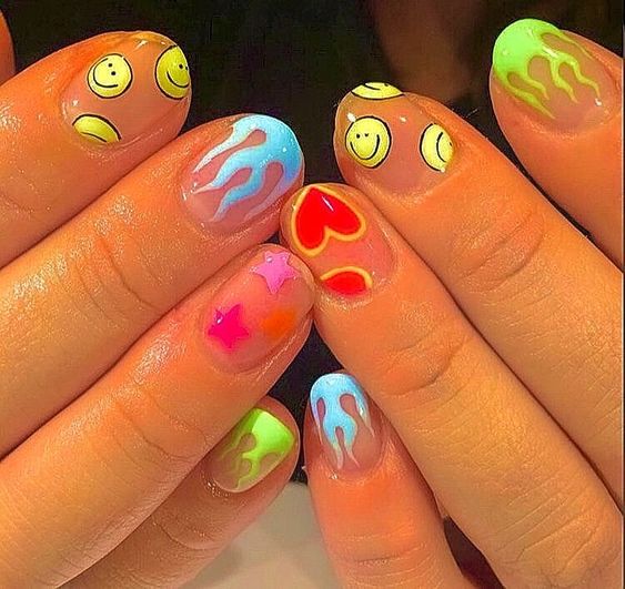 Imagem Com Unhas Kidcore