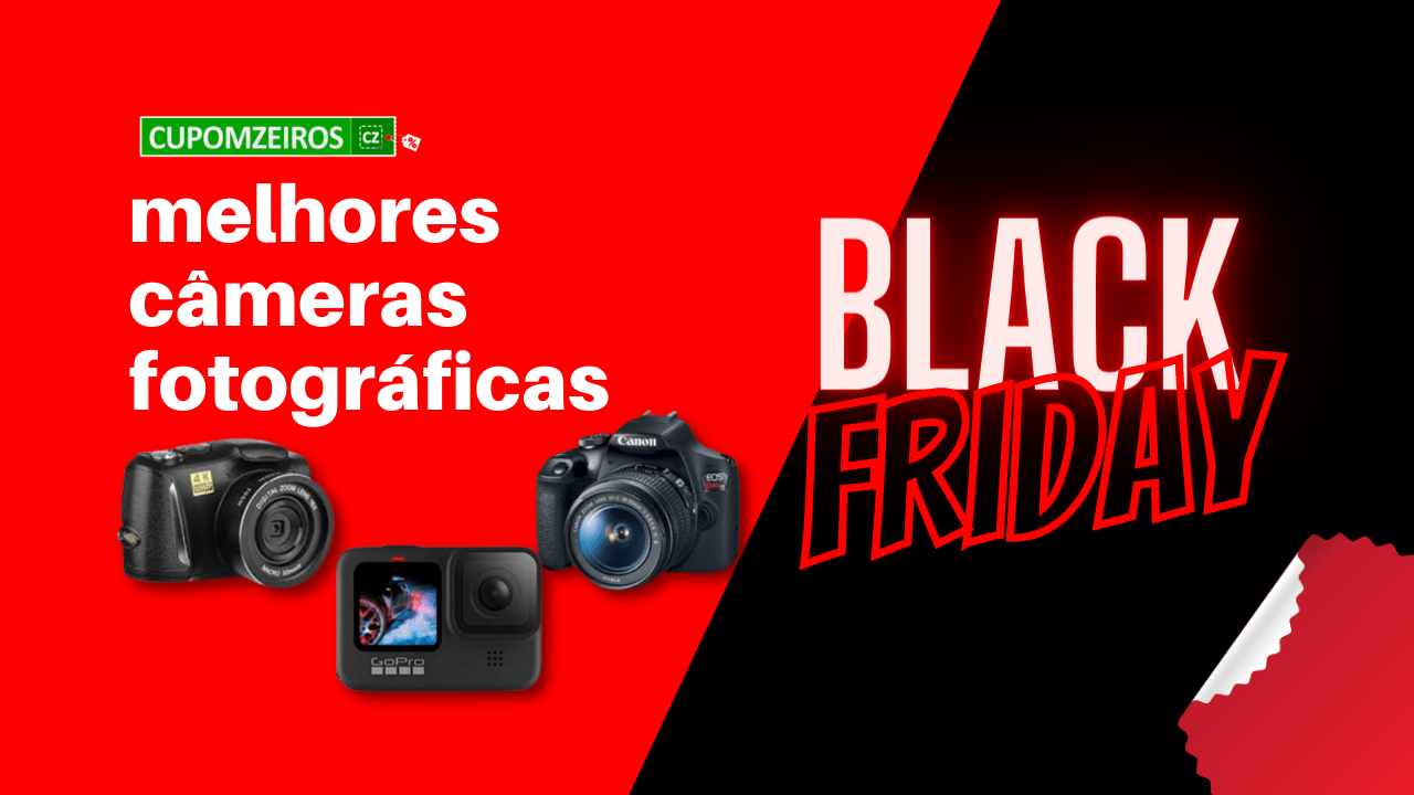 Câmeras Fotográficas na Black Friday: Confira!