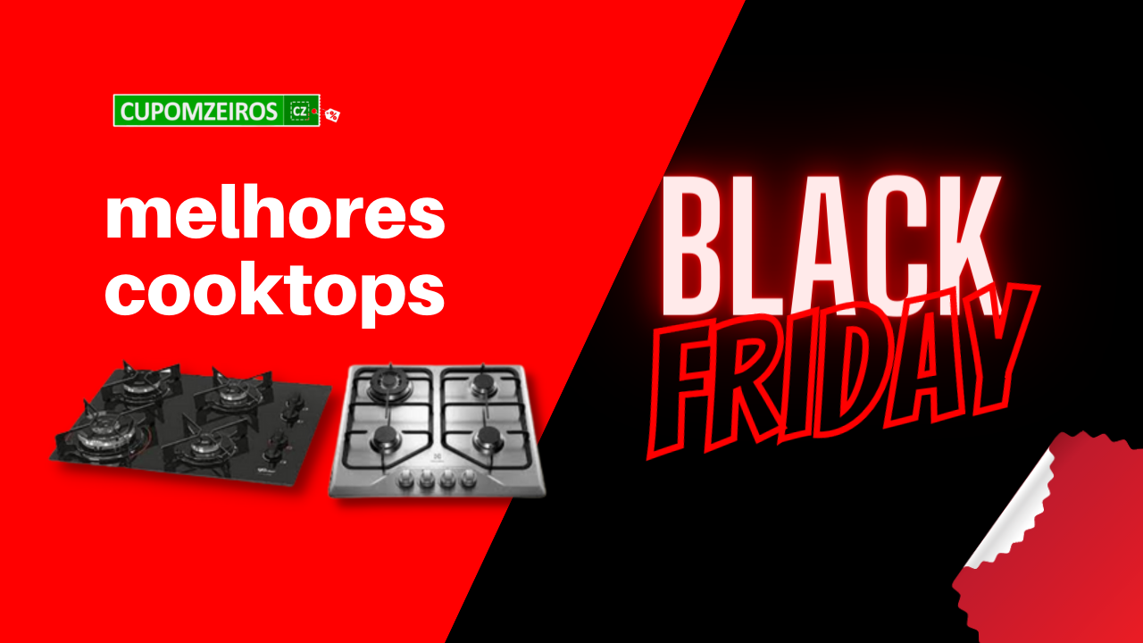 Os Melhores Cooktops na Black Friday: TOP 5 a Gás, Indução