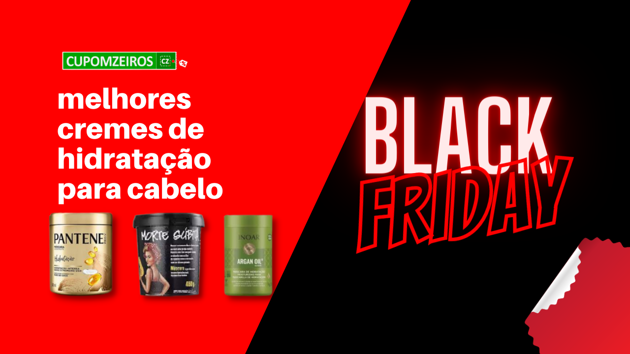 Cremes de Hidratação Para Cabelo Black Friday: TOP 5