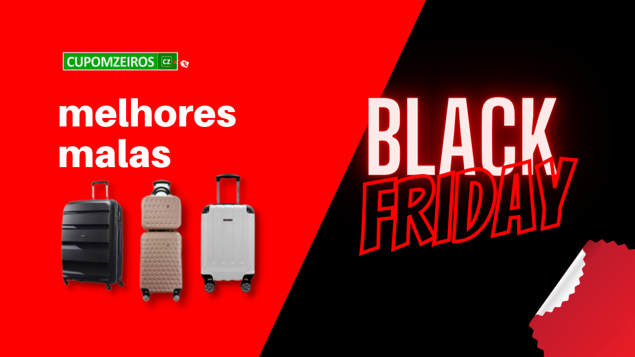 Malas Black Friday: Conheça o TOP 5 em Promoção!