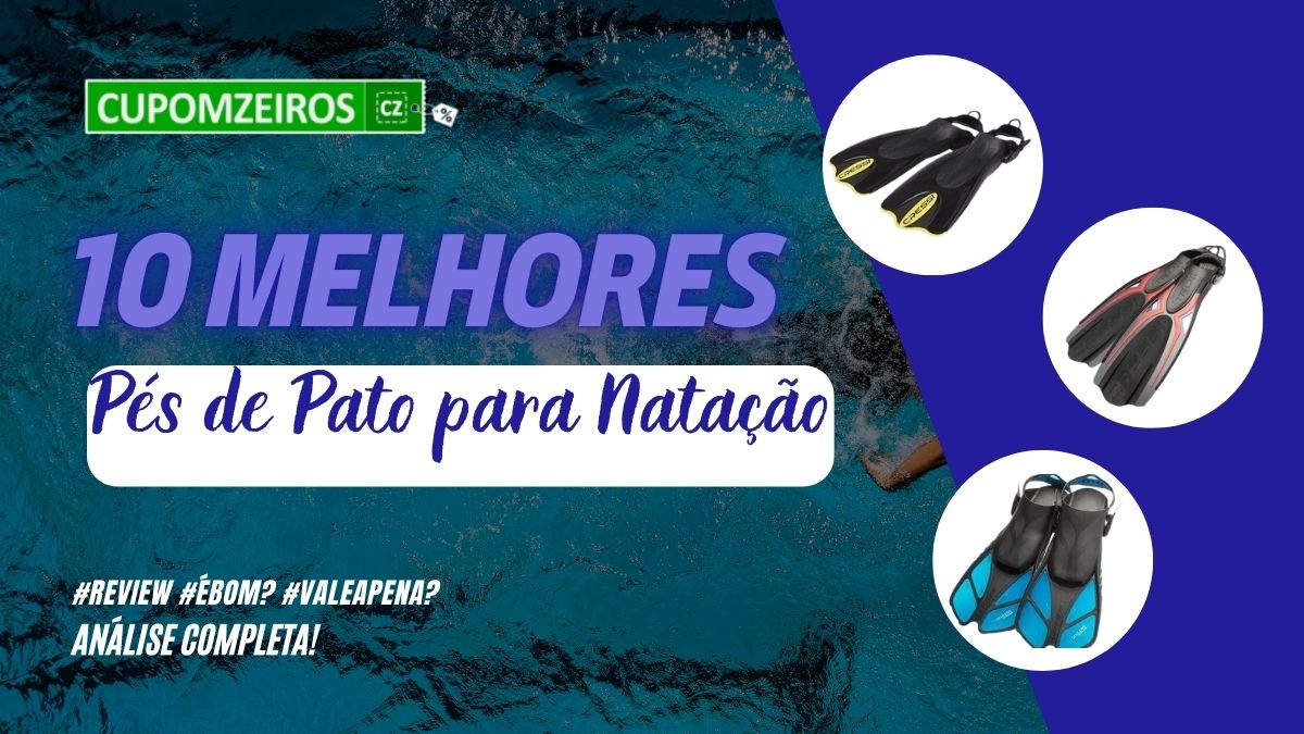 Top 05 melhores pés de pato para natação