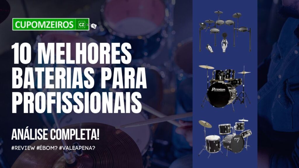 TOP 5: Melhores Baterias para Profissionais do Mercado! Confira!