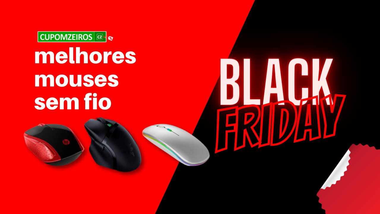 Mouses Sem Fio Black Friday: Veja o TOP 5!